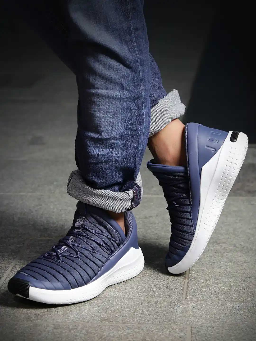 Buy Nike Men Navy Blue JORDAN FLIGHT LUXE Basketball Shoes