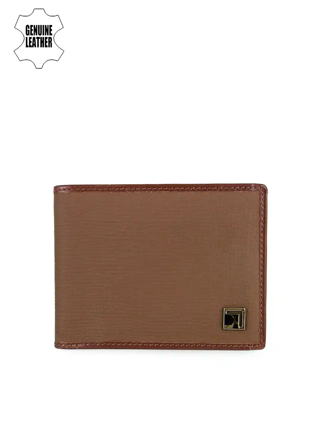 Buy Da Milano Men Brown Leather Two Fold Wallet Wallets for Men - Main Image