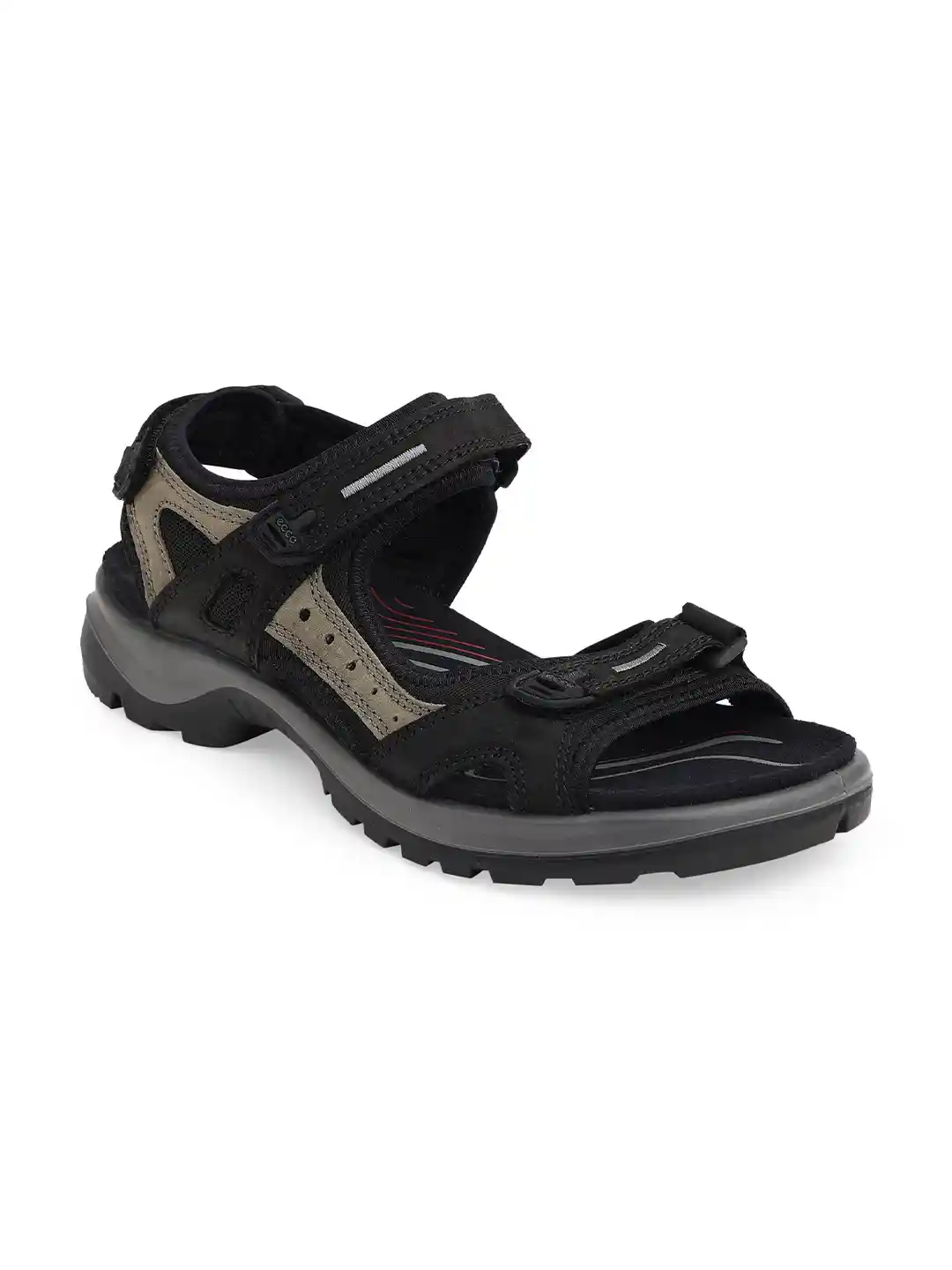 Buy ECCO Women Performance Black Nubuck Regular Sandals Sandals