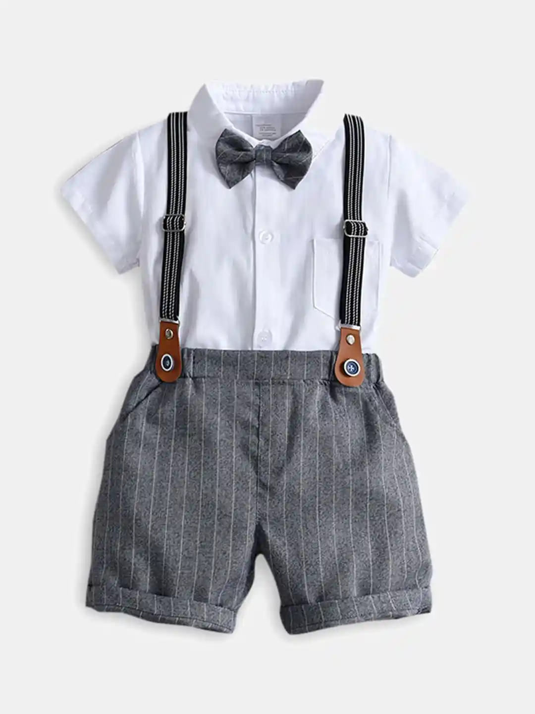 Buy Hopscotch Boys Grey Clothing Set Clothing Set for Boys