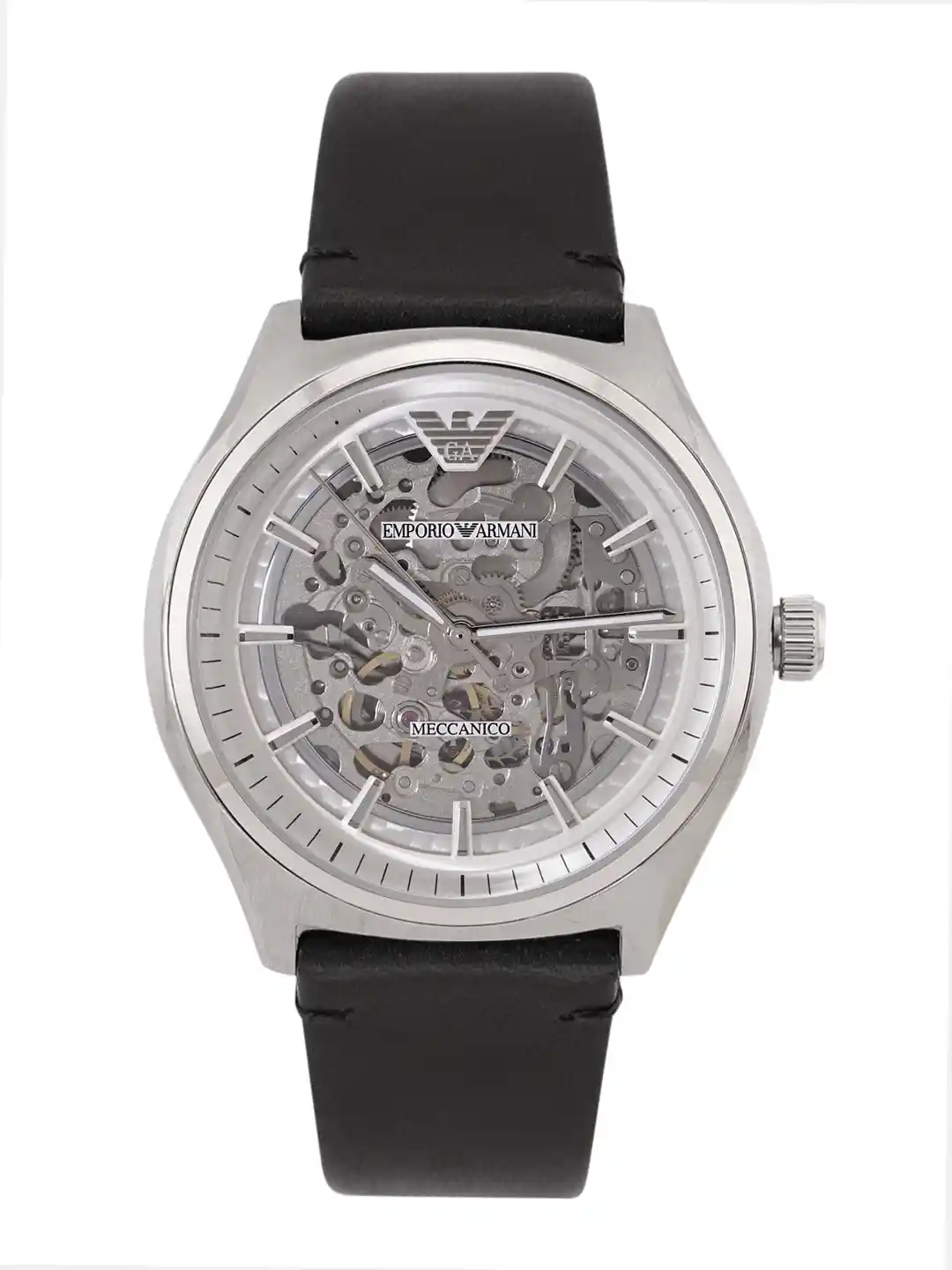 Buy Emporio Armani Men Skeleton Dial Automatic Motion Powered