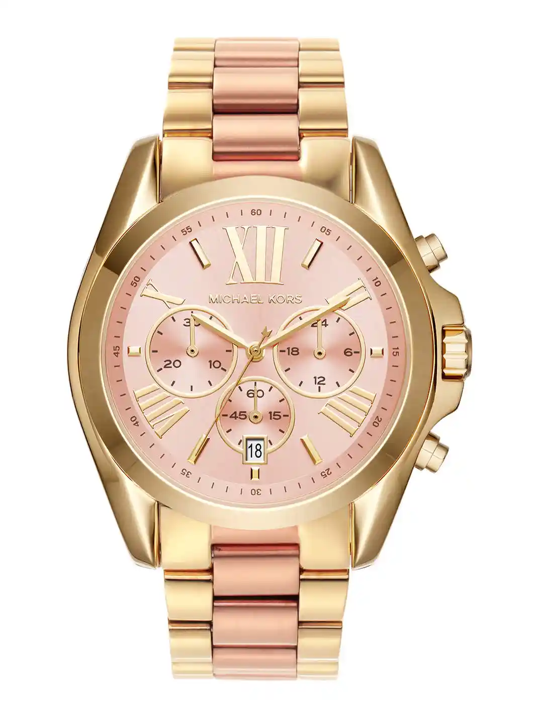 Buy Michael Kors BRADSHAW Women Gold Analogue Watch MK6359