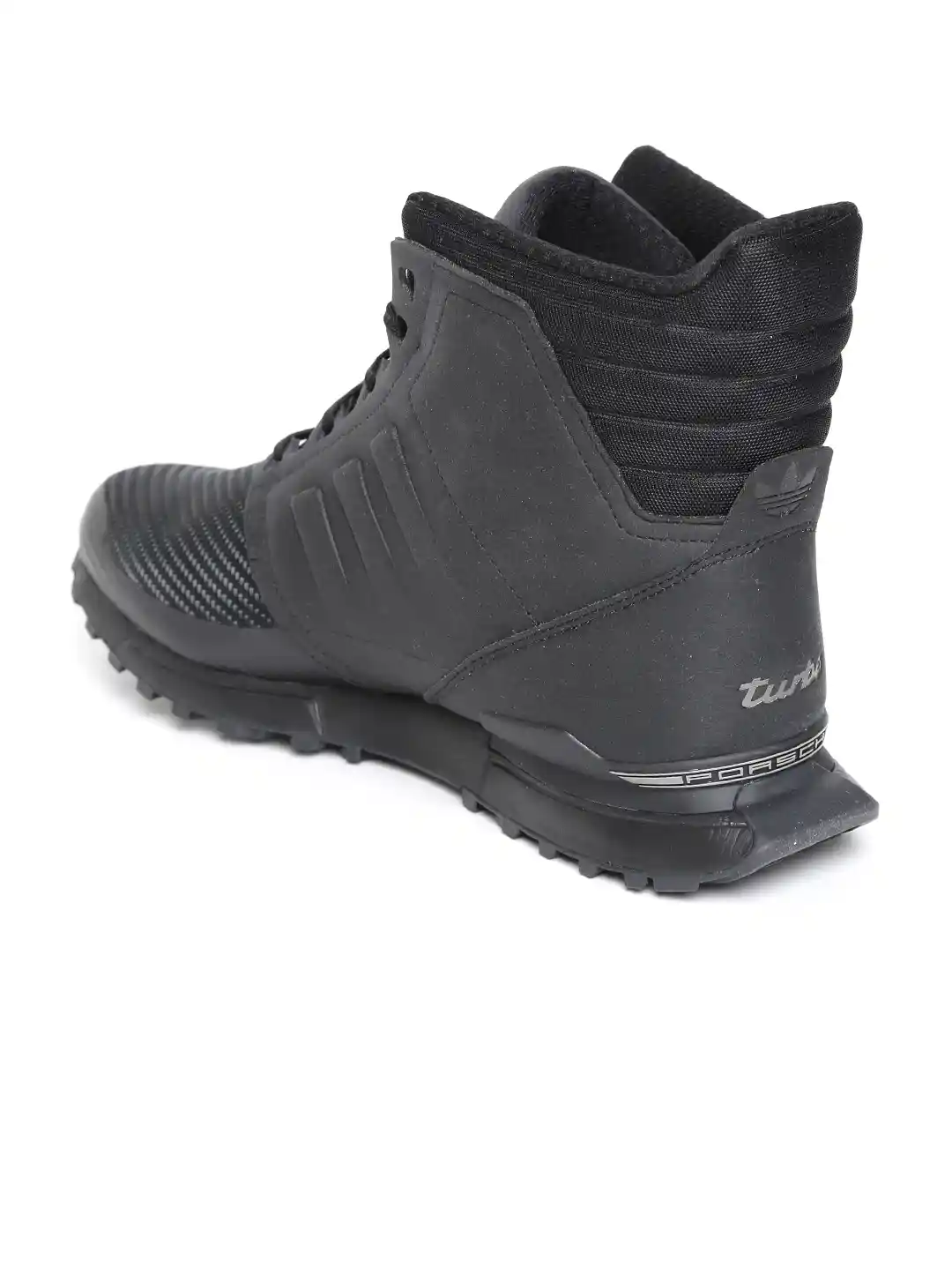 Buy ADIDAS Originals Men Black Porsche Turbo High-Top Boots