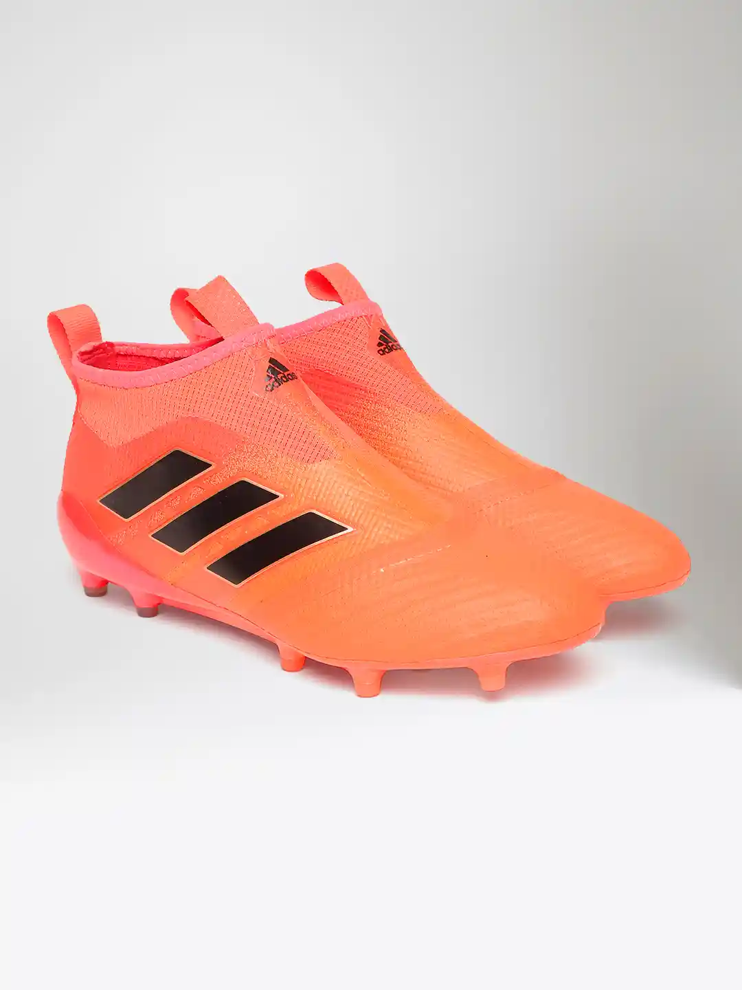 Buy ADIDAS Men Orange ACE 17+ PURECONTROL Mid-Top Football Shoes