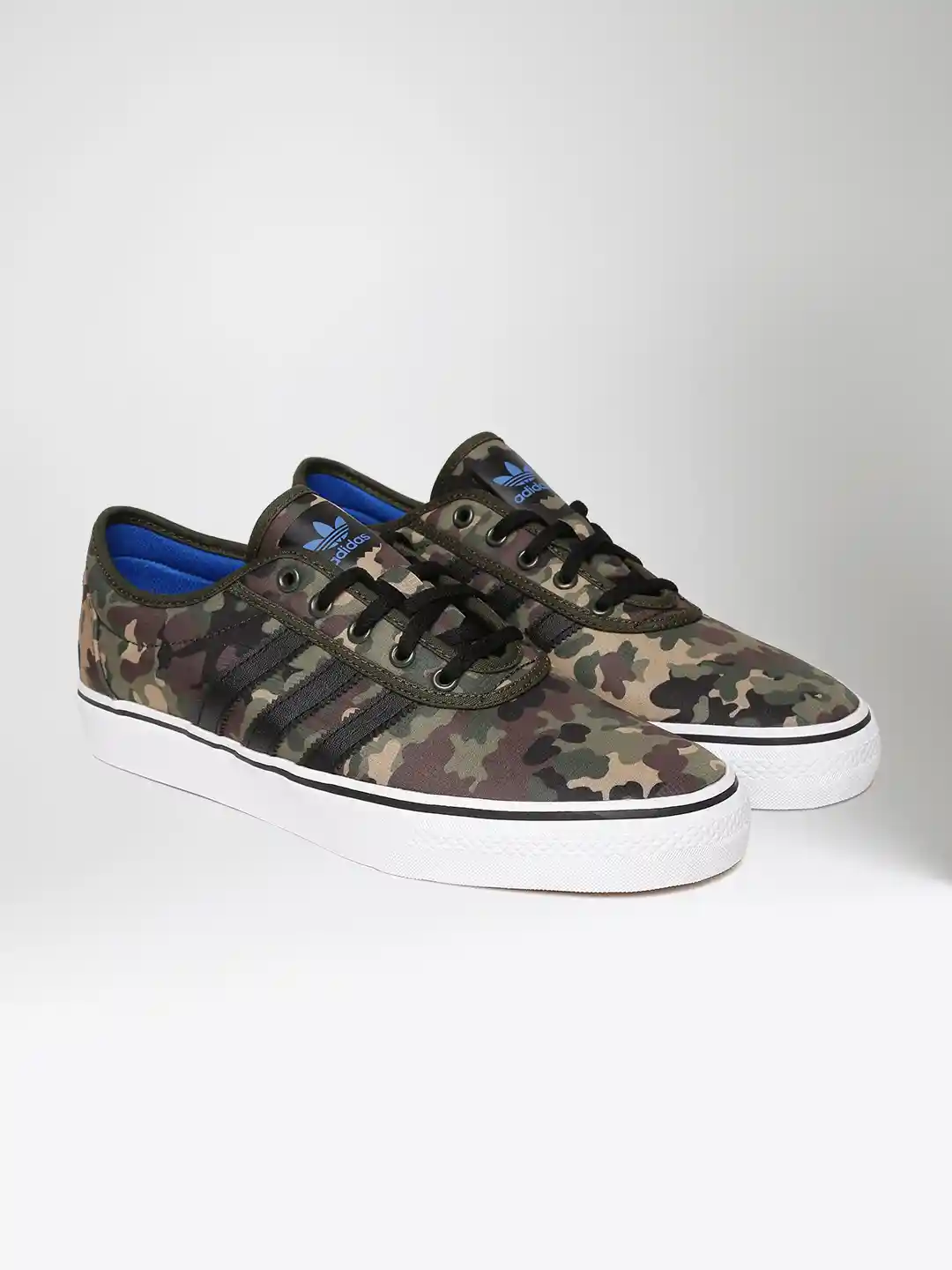 Buy ADIDAS Originals Men Olive Green ADI-EASE Camouflage Print