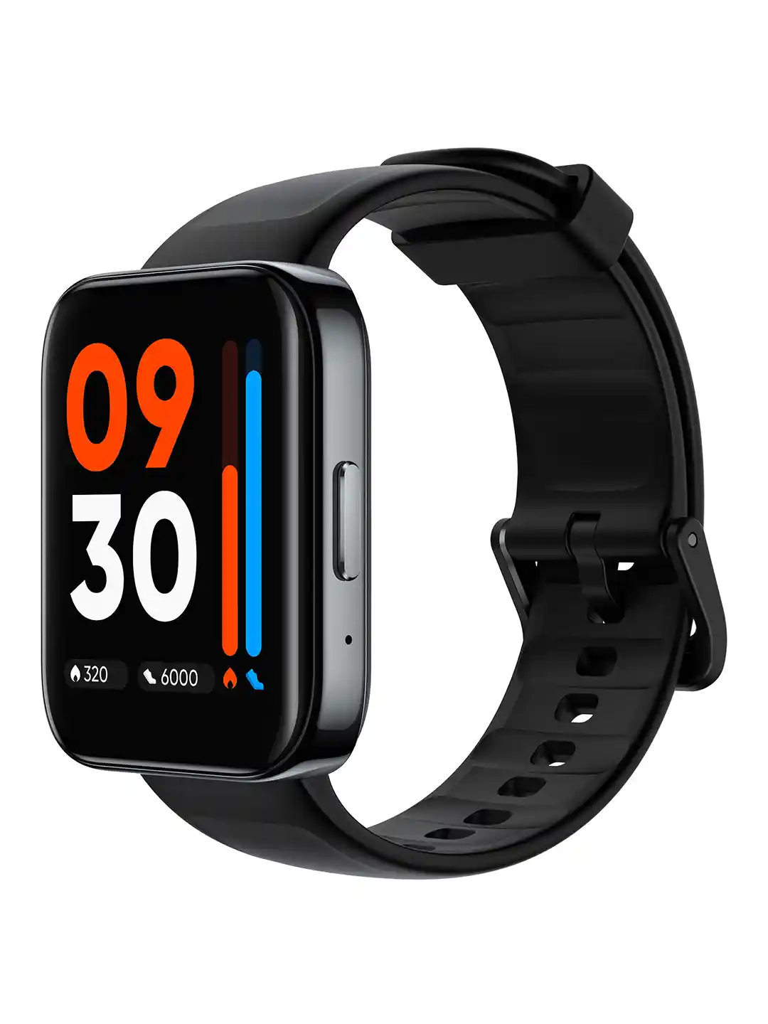 Buy Realme Black Curved Display With Bluetooth Smartwatch
