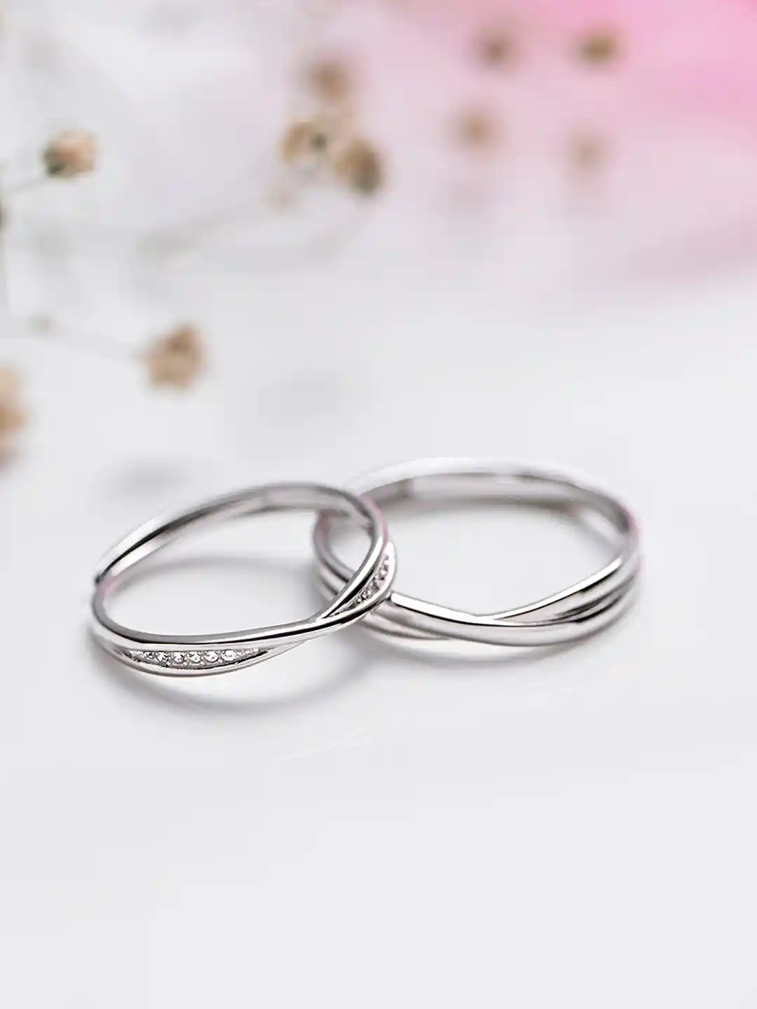 Buy Zavya 925 Sterling Silver Couple Finger Rings Ring for Men