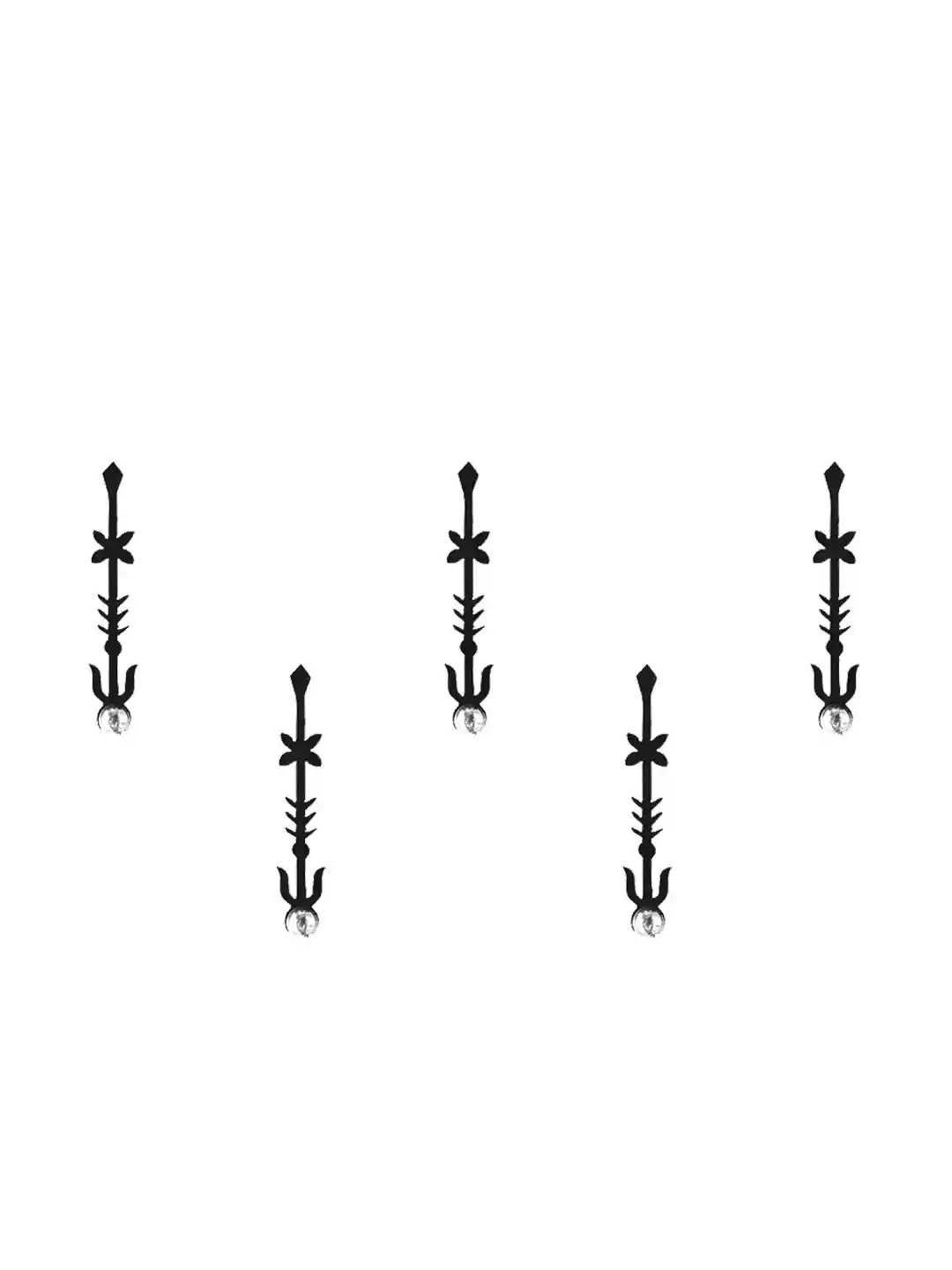 Buy Comet Busters Pcs Embellished Reusable Designer Bindis