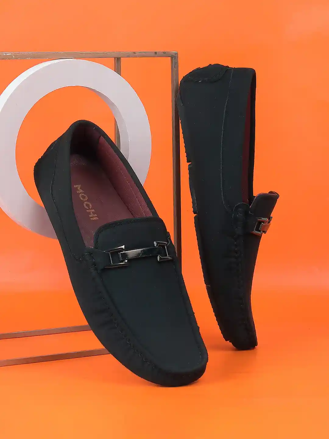 Buy Mochi Men Leather Slip On Loafers Casual Shoes for Men