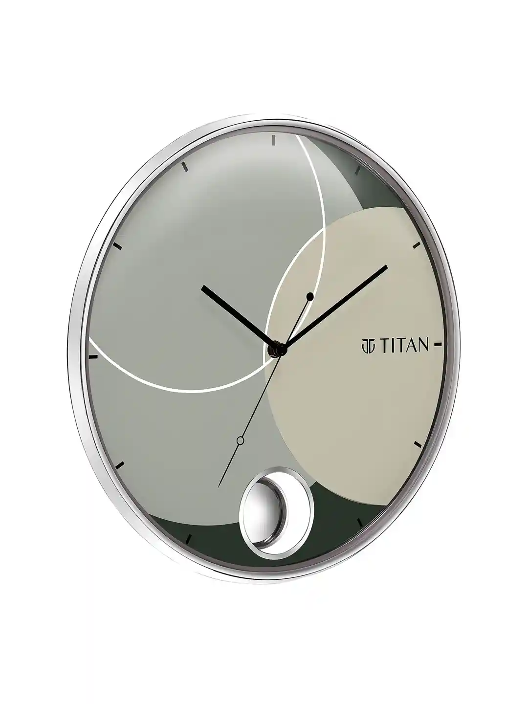 Buy Titan Unisex Silver Clocks - Clocks for Unisex 19929750 | Myntra