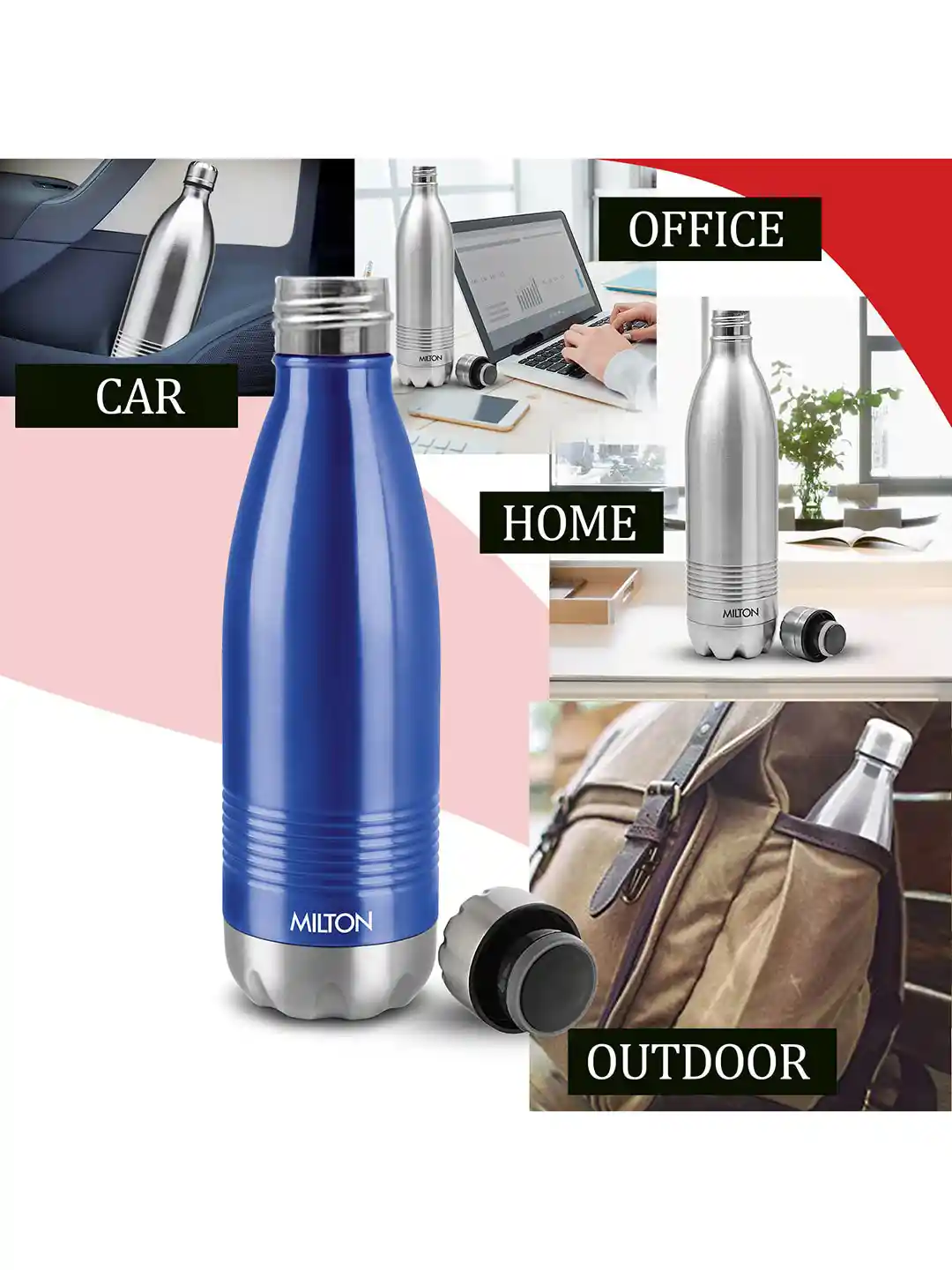 Milton Duo Milton Thermosteel Flask 2000 Ml Milton Duo Dlx Milton