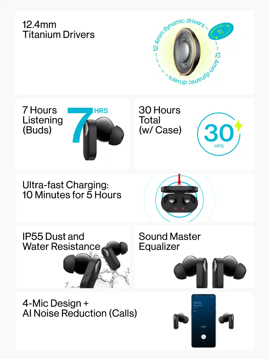 Buy OnePlus Nord Buds True Wireless Earbuds Titanium