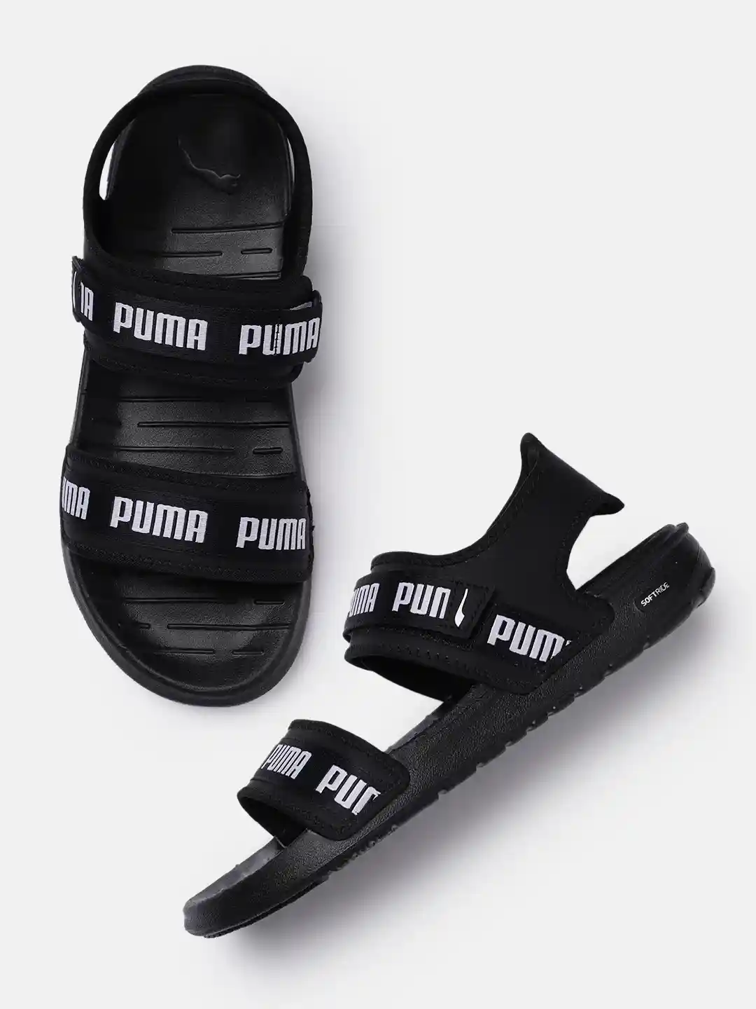 Buy Puma Women Black Softride Signature Sports Sandals - Sandals for Women  19964232 | Myntra