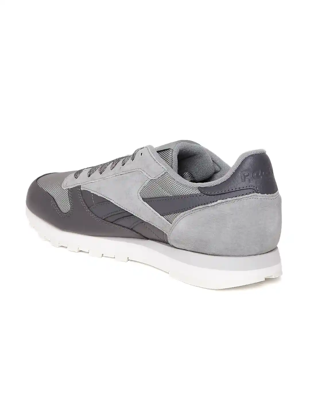 Buy Reebok Classic Men Grey CL Leather RTW Sneakers Casual Shoes