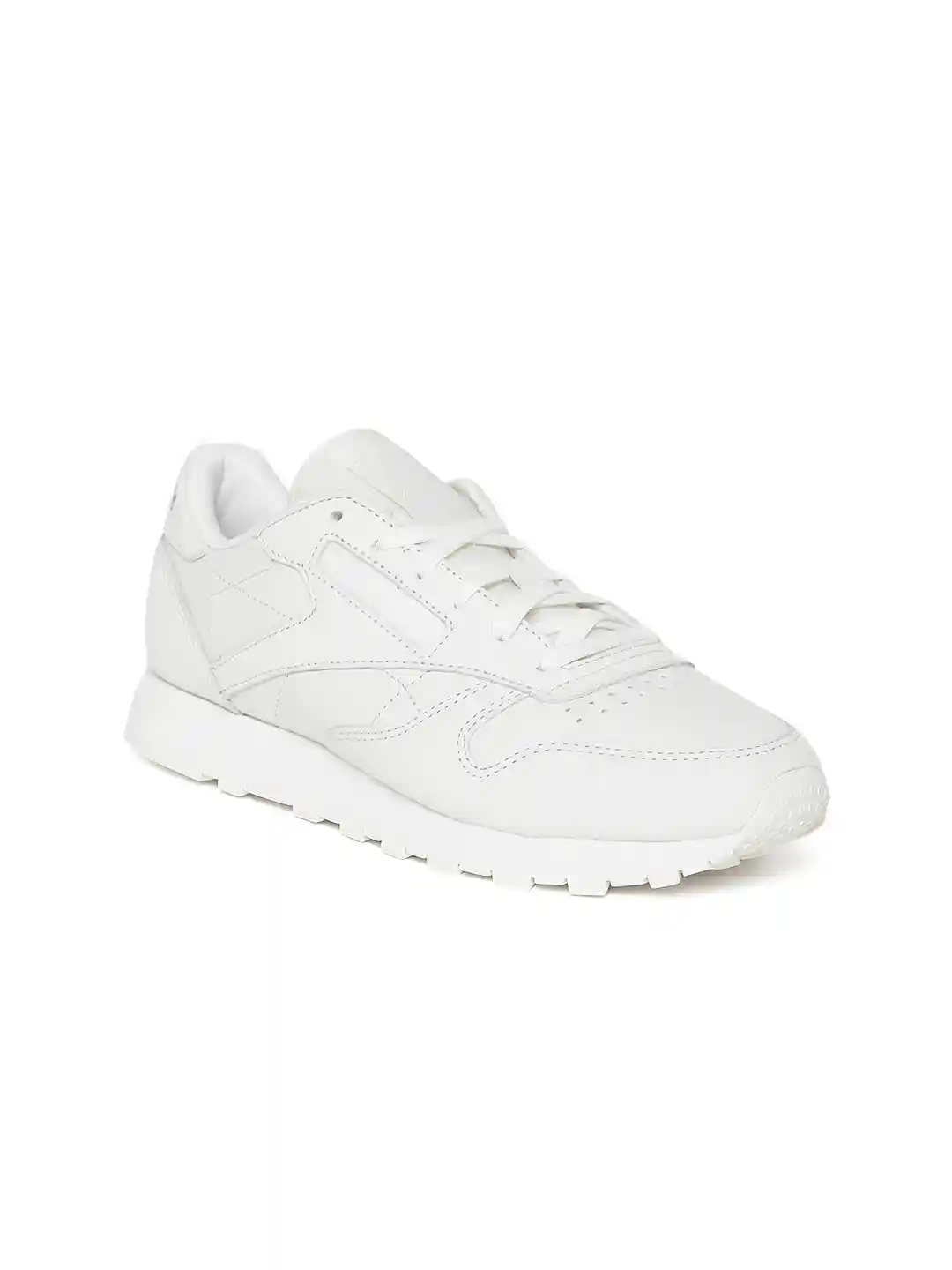 Buy Reebok Classic Women Off-White CL Leather FBT Suede Sneakers