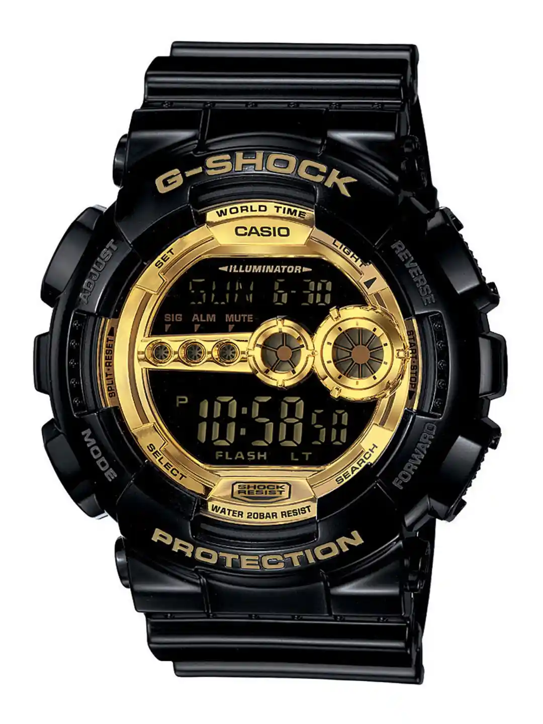 Gold New Model G Shock 2018 GA110GB-1A Digital Gold Men's Watch G