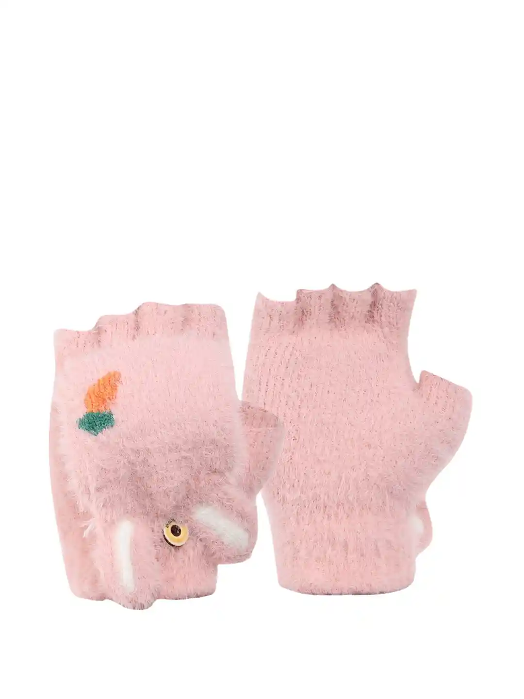 Buy ELLIS Pink Acrylic Winter Gloves Gloves for Unisex 20069708