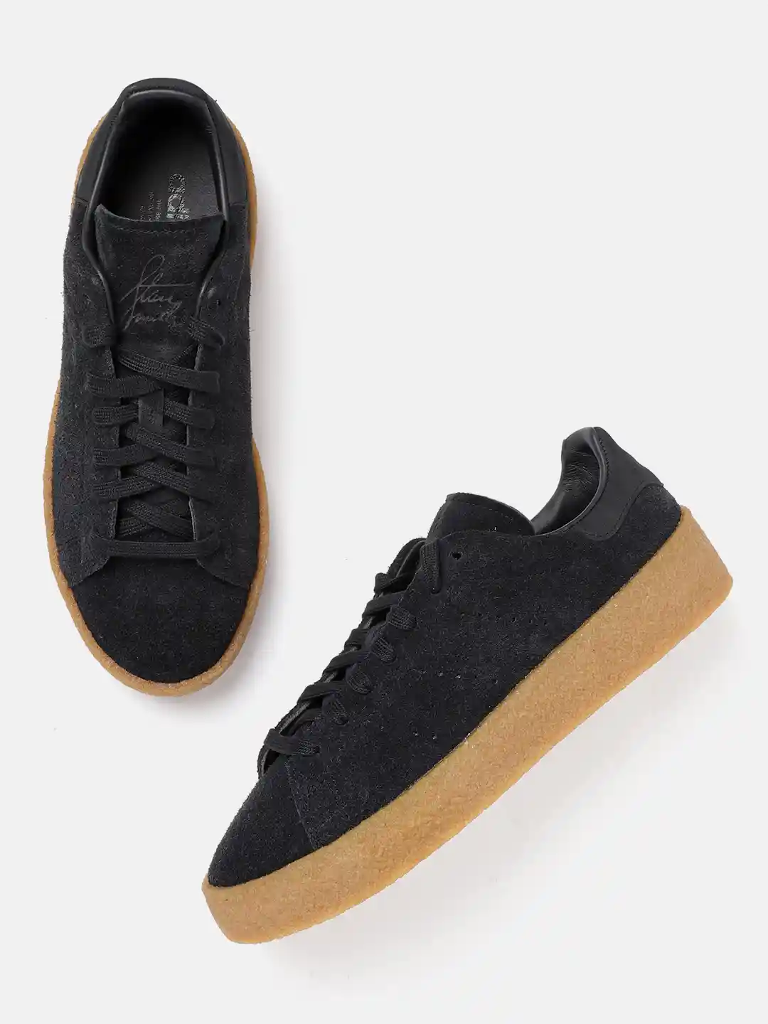 Black Gum Sole Originals Stan Smith White Black Sneakers Black Gum