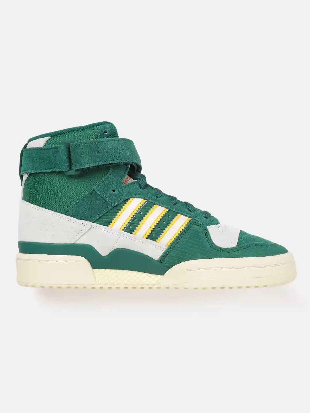 Buy ADIDAS Originals Men Colourblocked Forum 84 HI Mid-Top