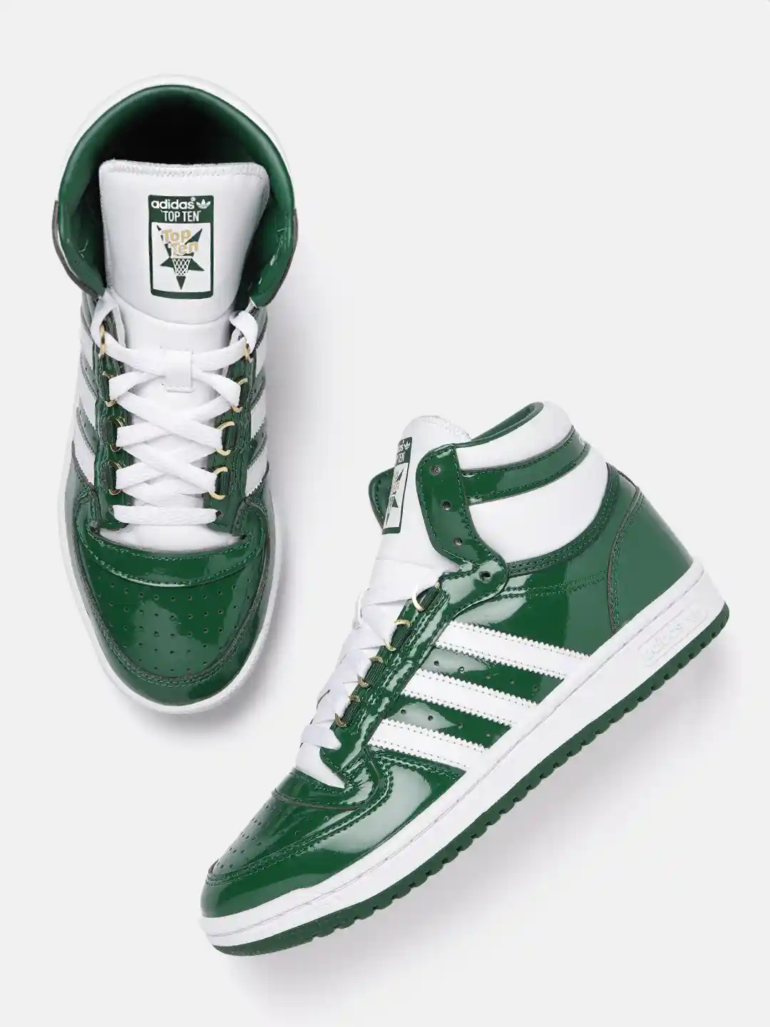 Buy ADIDAS Originals Men Perforated Mid-Top Top Ten RB Sneakers