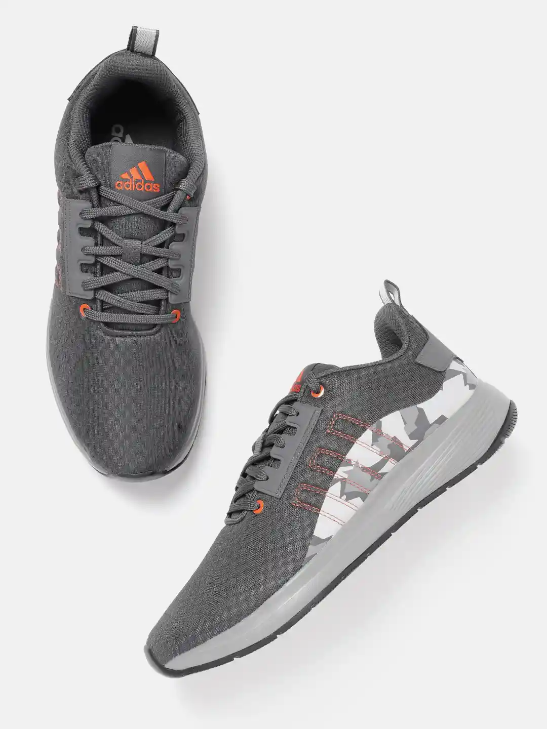 Buy ADIDAS Men Camouflage Print Detail Streetgaze MS Running Shoes