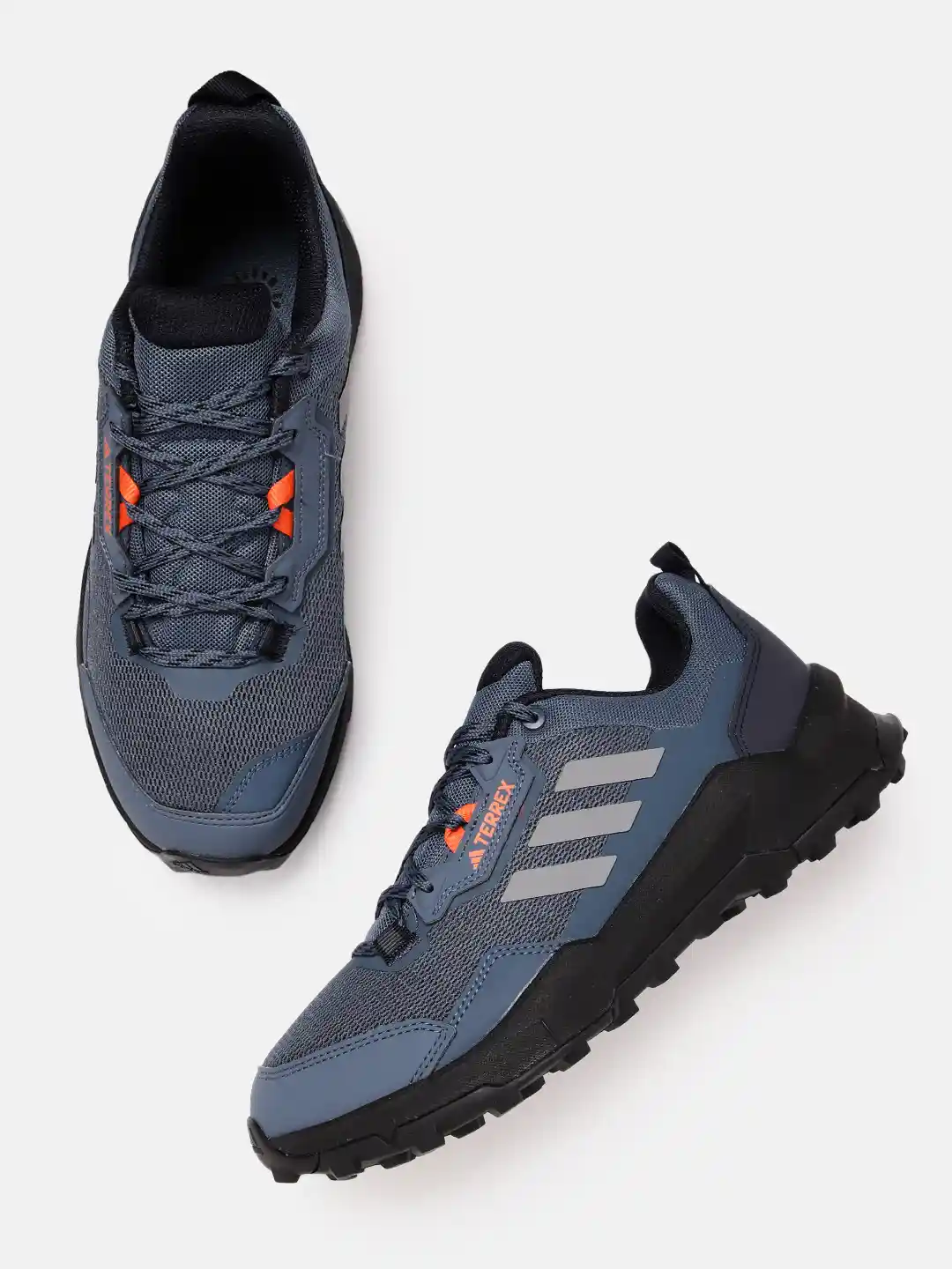 ADIDAS Men Woven Design Striped Detail Terrex AX4 Trekking Shoes