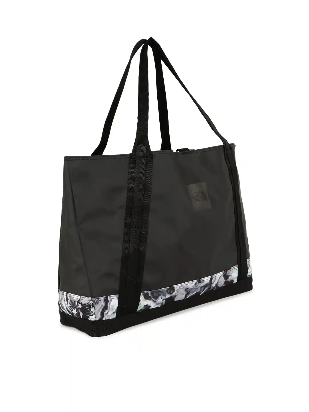 Buy The North Face Black Solid Tote Bag Handbags for Unisex