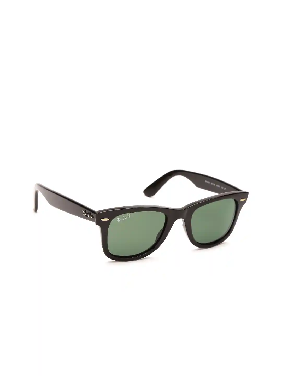 RAY-BAN Unisex Polarized Green Lens Square Sunglasses 0RB4340601/5850
