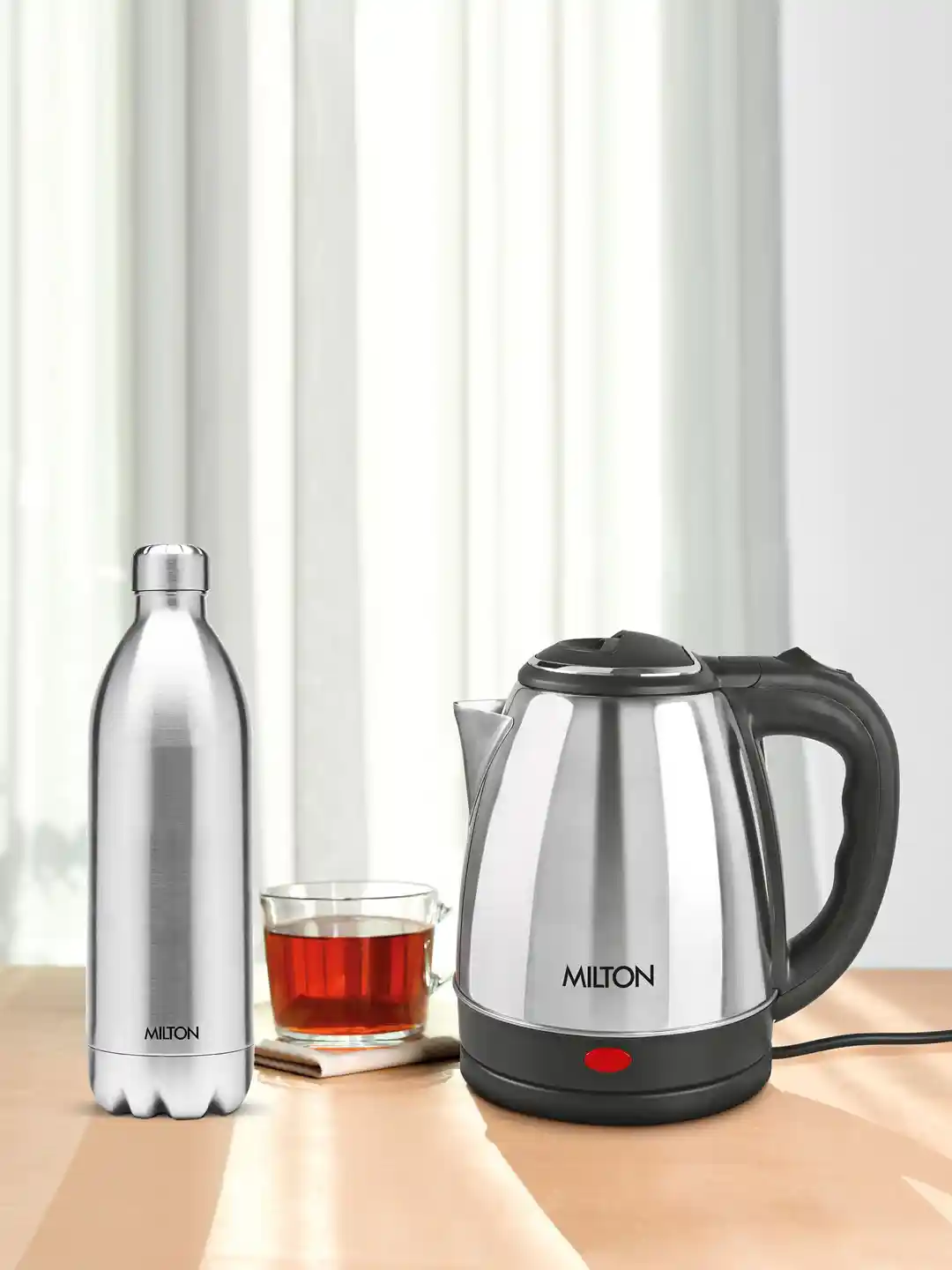Buy Milton Silver Go Electro Electric Kettle Ltrs Duo DLX