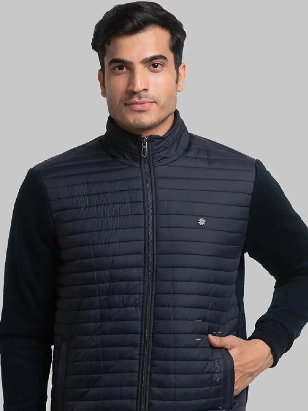 Buy Raymond Men Blue Puffer Jacket Jackets for Men 20106950 Myntra