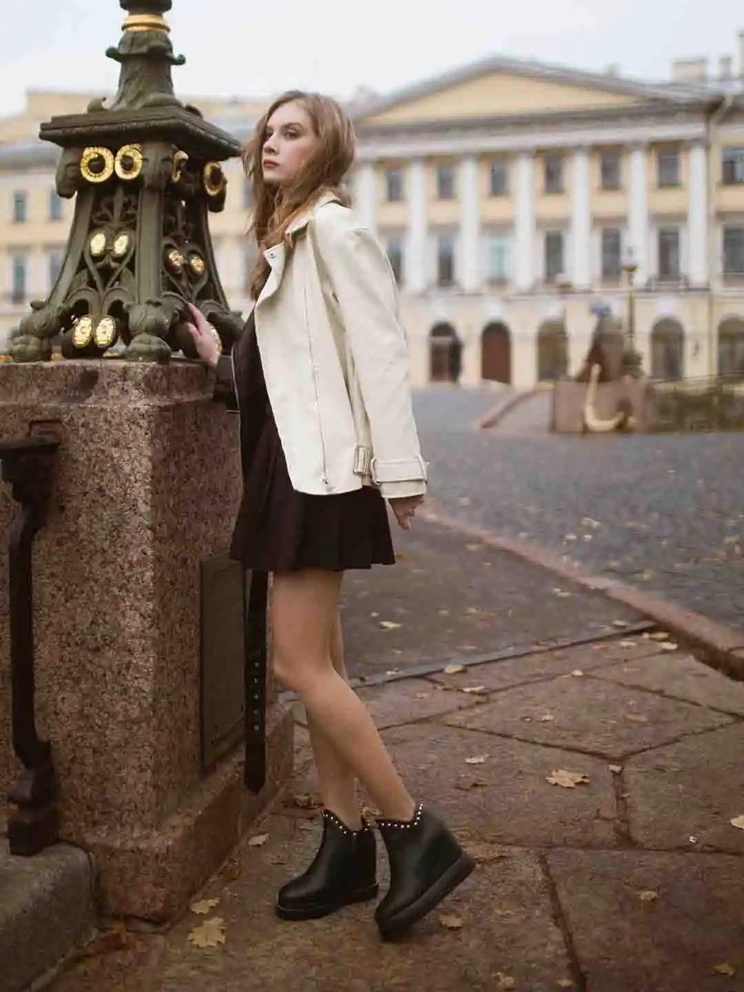 Buy Saint G Women Genuine Leather Inner Wedge Heel Zipper Ankle