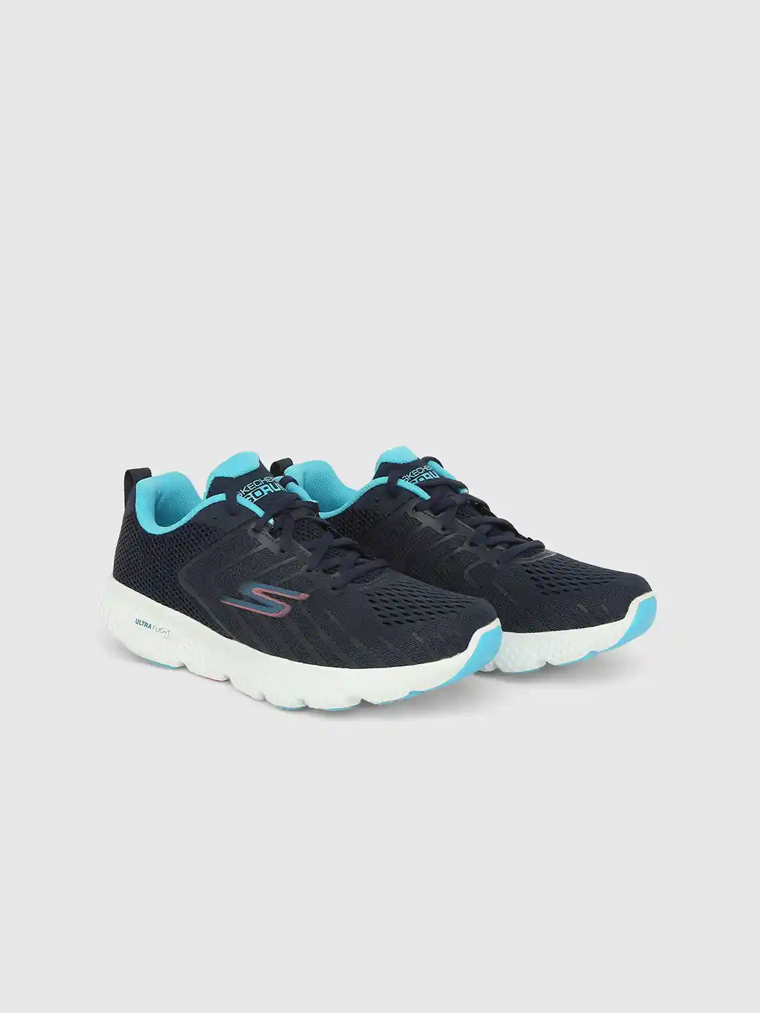 Buy Skechers FLEETZ Women Navy Blue White POWER Running Non