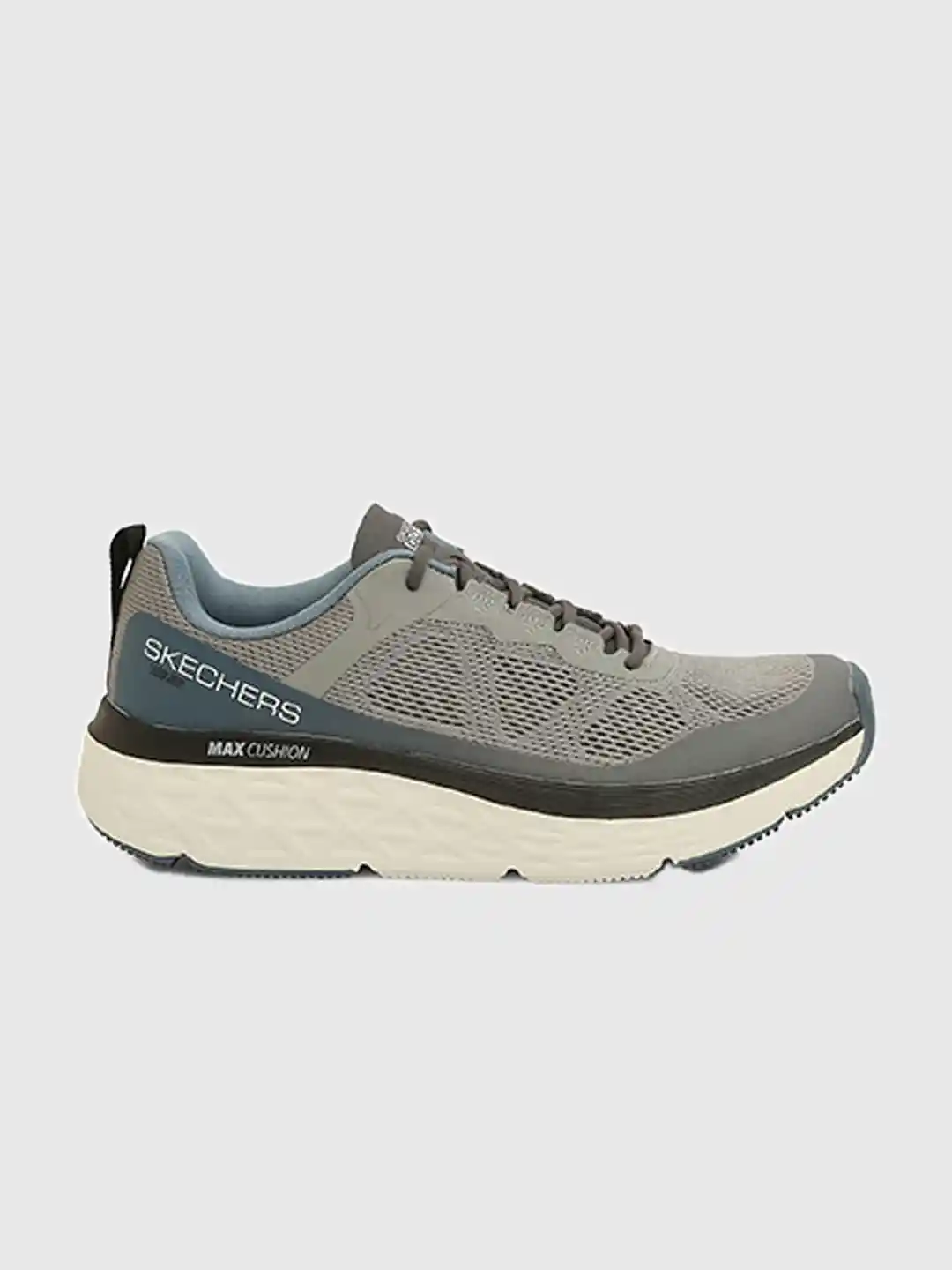 Buy Skechers Men Max Cushioning Delta Grey Running Non-Marking