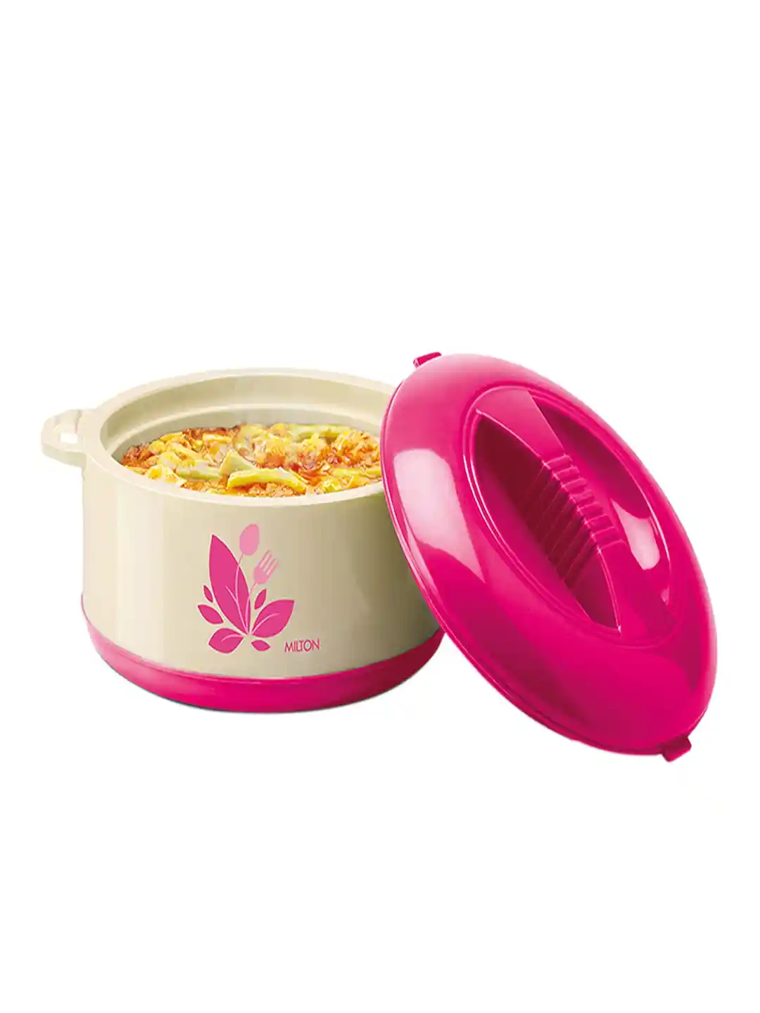 Buy Milton Orchid 1500 Pink Inner Steel Casserole 1.26 L