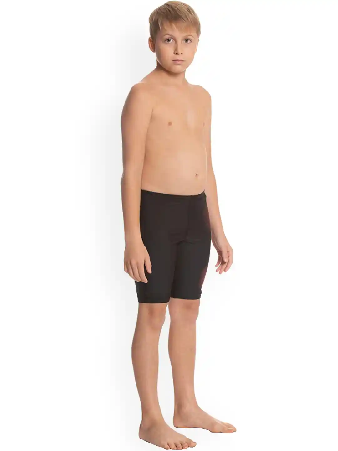Buy Speedo Boys Black Solid Jm Tech Placement Jammer Swim Bottoms