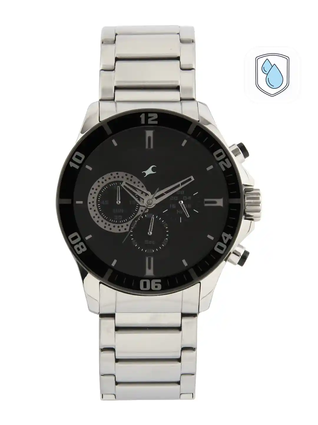 Steel Fastrack Silver Chain Watches Wrist Watch Fastrack Silver