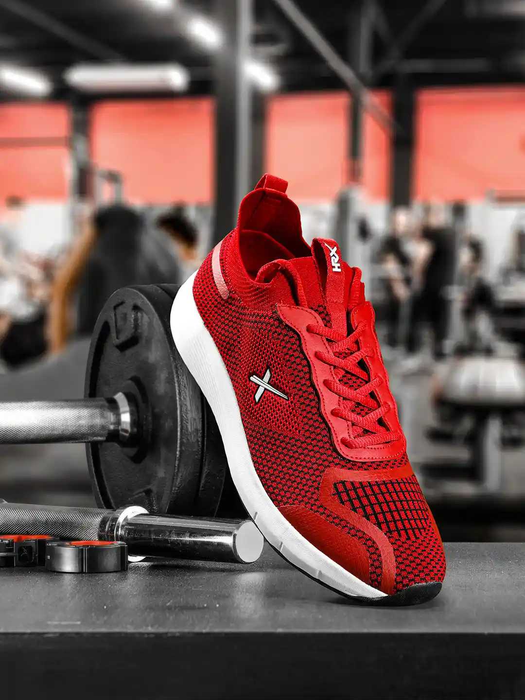 Casual Shoes Mens Red Training Shoes HRX By Hrithik Roshan Men Red