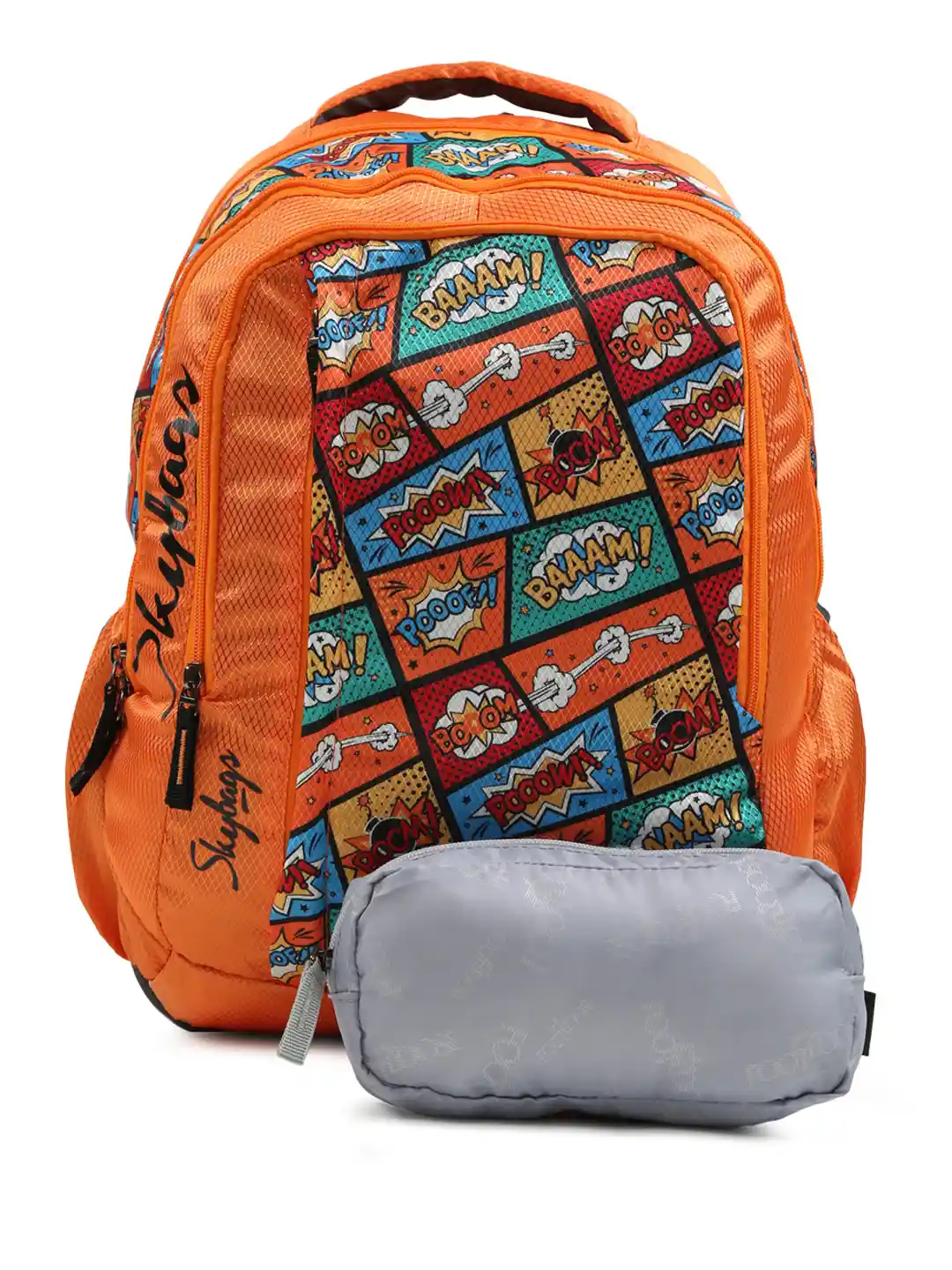 Buy Skybags Kids Orange FOOTLOOSE HELIX PLUS 01 SCHOOL Graphic