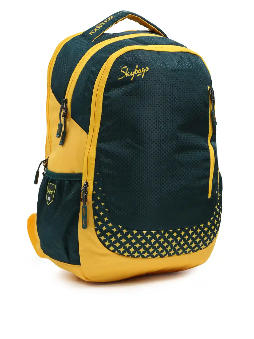 Buy Skybags Unisex Green Yellow FOOTLOOSE BLITZ PLUS 02 Printed