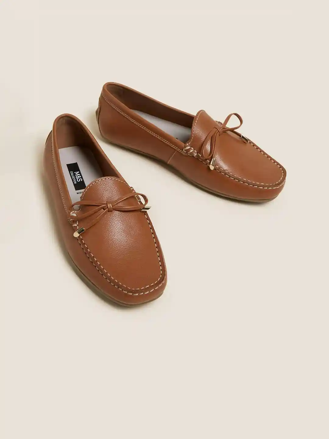 Leather Moccasins Marks And Spencer Moccasins Ladies Leather