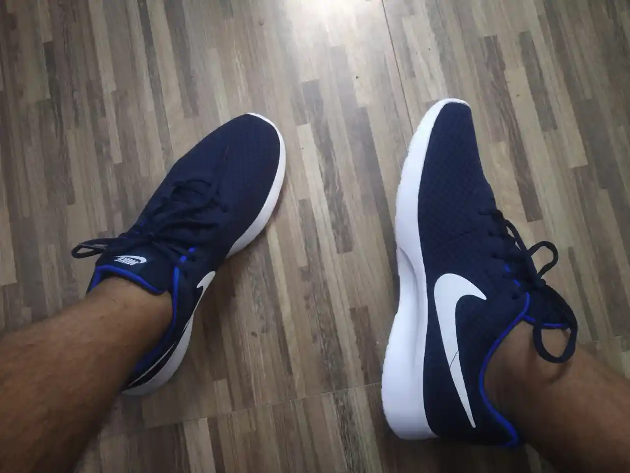 Athletic Shoes Nike Women's Tanjun Shoe Navy/white NIKE