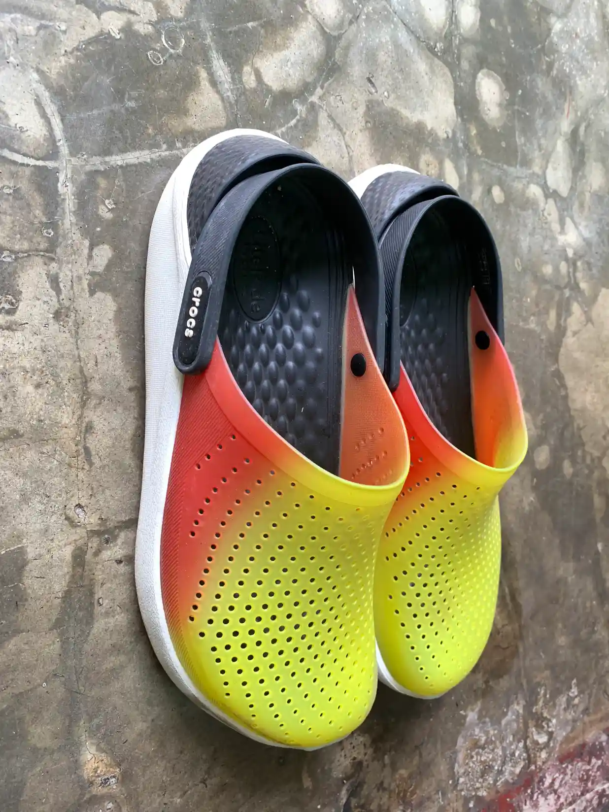 Color Dip Crocs Literide Lime Buy Crocs Men Literide Lime Green