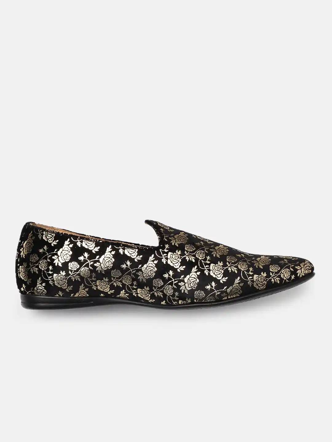 Buy House of Pataudi Men Printed Loafer Style Mojaris Casual