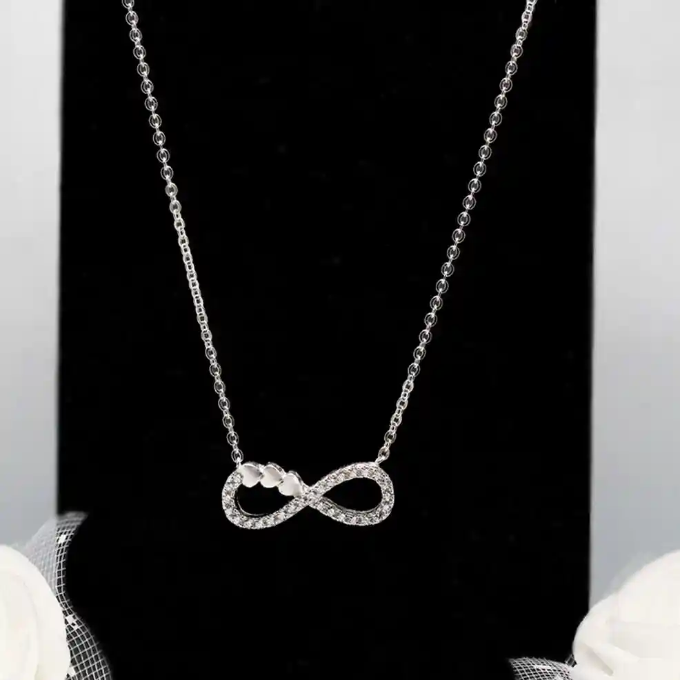 Buy GIVA 925 Silver Infinity Heart Necklace Pendant for Women
