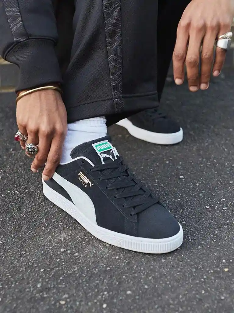 puma suede black