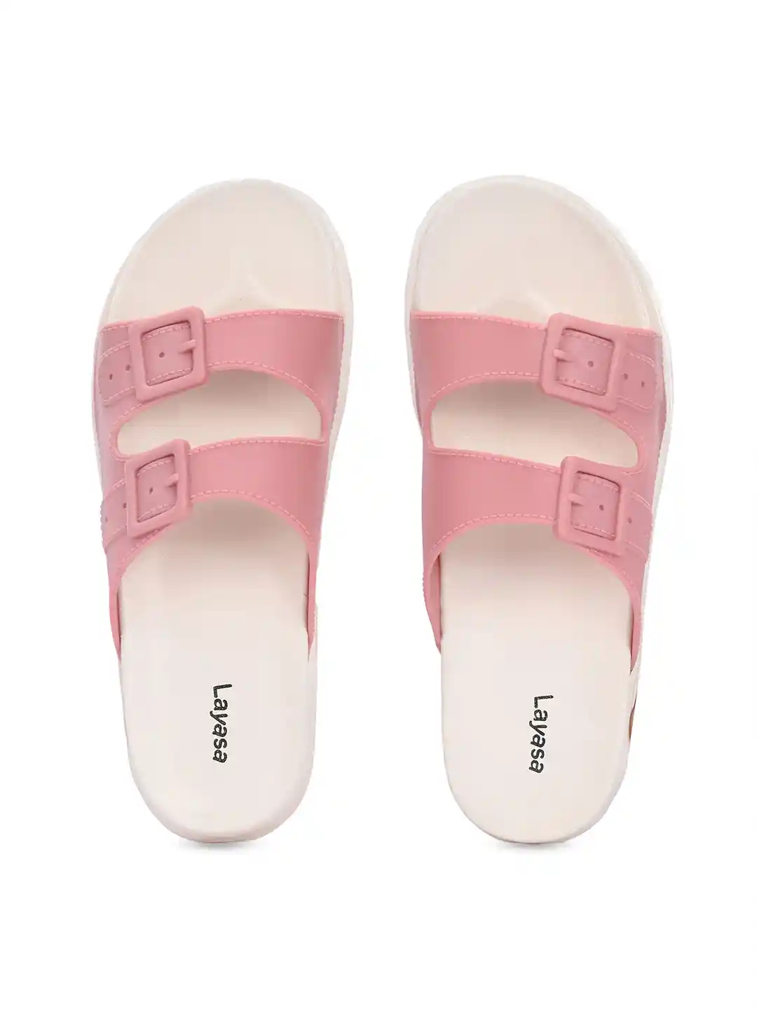 Layasa Slide On Slippers For Women Layasa Women Self Design