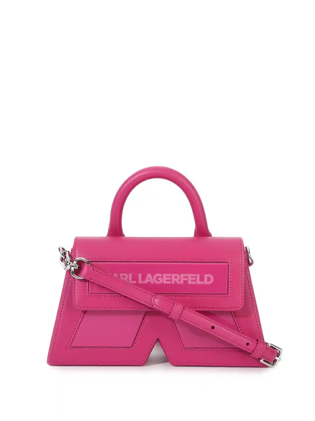 Buy Karl Lagerfeld Textured Leather Swagger Handheld Bag with