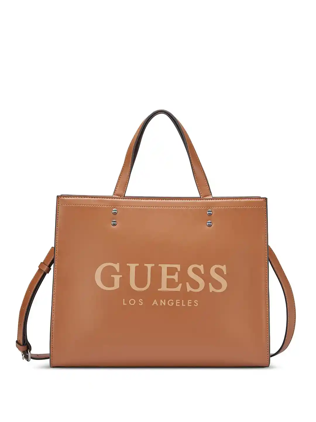 Tote Bag Myntra Guess Bags GUESS Printed Structured Tote Bag
