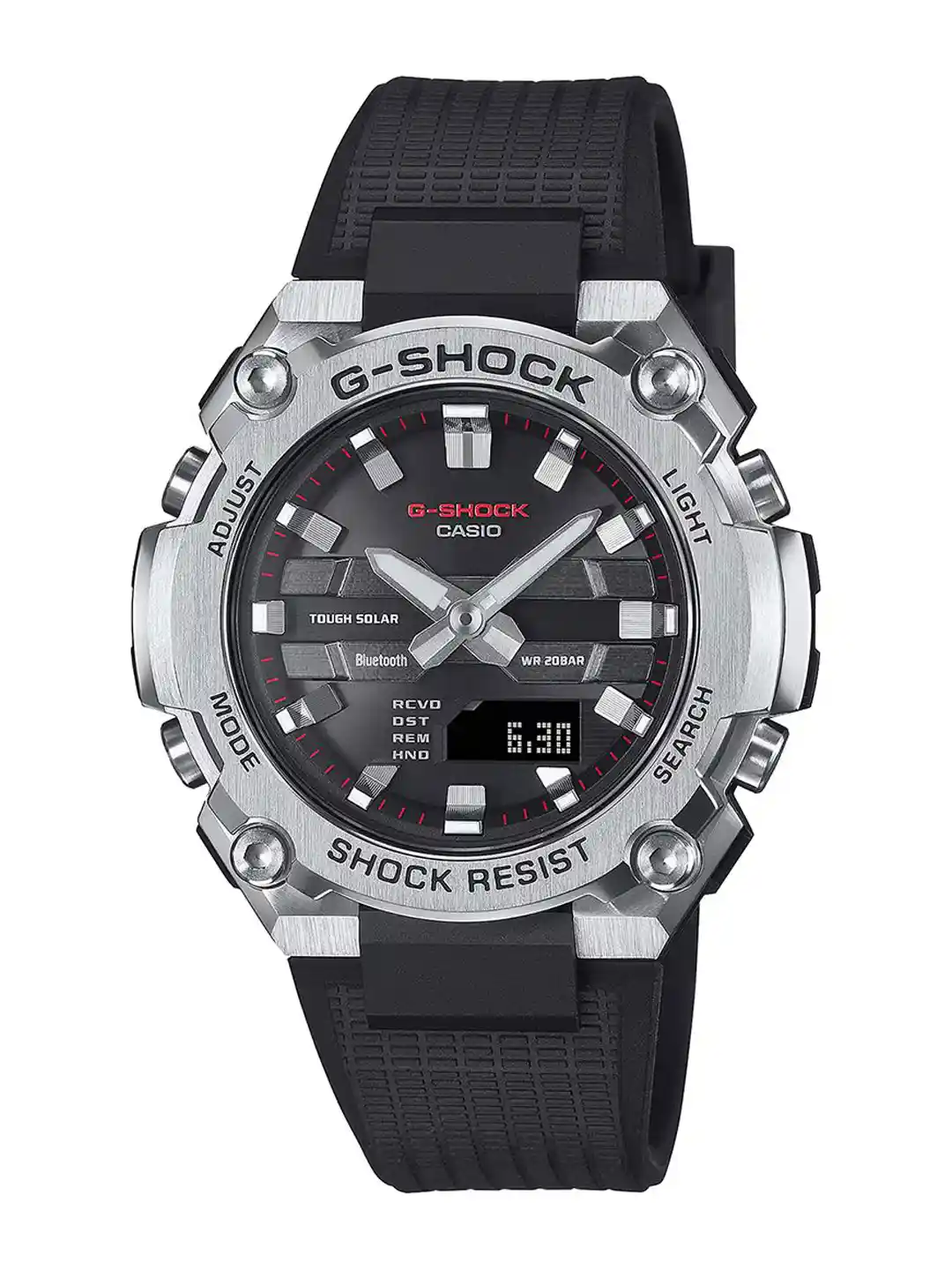 CASIO Men Dial Cuff Straps Analogue and Digital Chronograph Solar Powered  Watch G1541