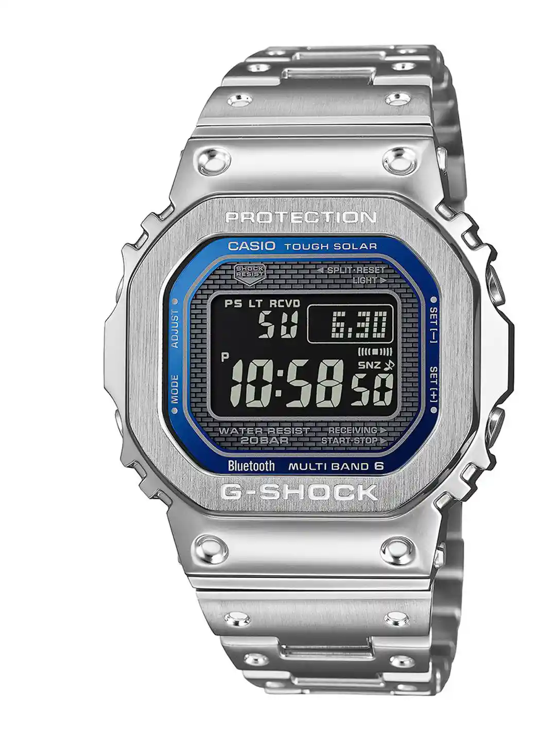 Buy CASIO G-SHOCK Bluetooth GMW-B5000D-2DR Blue Digital dial